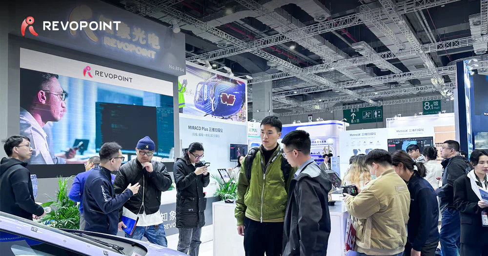 TCT亞洲展2025 圓滿落幕 | Revopoint 展示工業級3D掃描解決方案