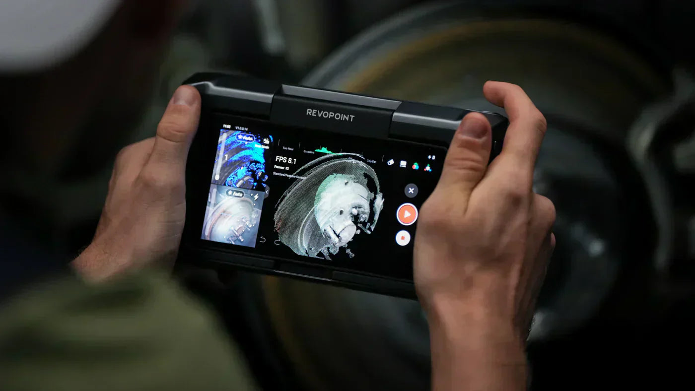 如何避免3D掃描時的追蹤失誤