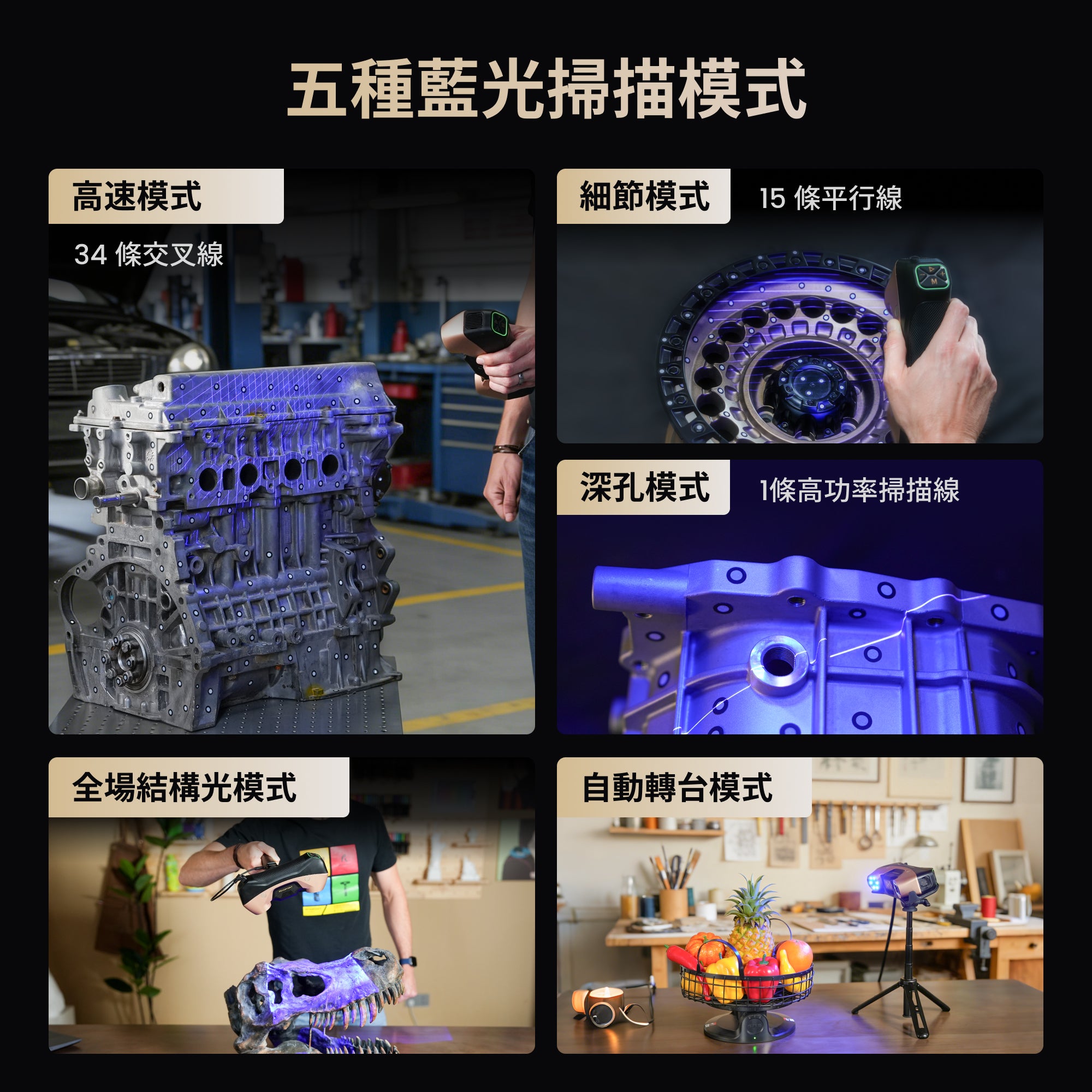 Revopoint MetroY Ultra：高階藍光計量級 3D 掃描器