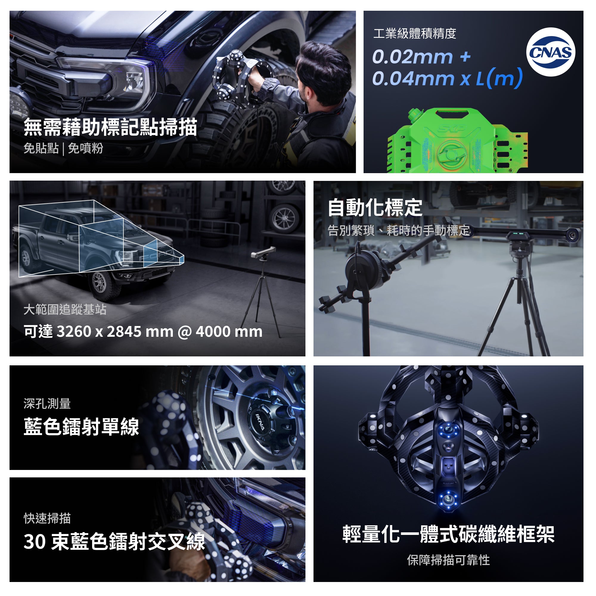 Revopoint Trakcit：免標記點掃描的光學追蹤式 3D 掃描器